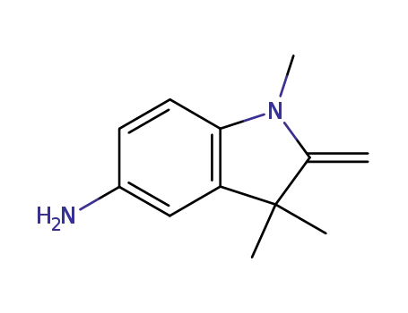 Molecular Structure of 6872-05-5 (5-AMINO-2-METHYLENE-1,3,3-TRIMETHYLINDOLINE)