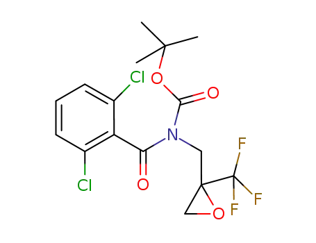 1,1-dimethylethyl [(2,6-dichlorophenyl)carbonyl]{[2-(trifluoromethyl)-2-oxiranyl]methyl}carbamate