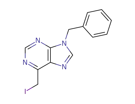9-benzyl-6-(iodomethyl)purine