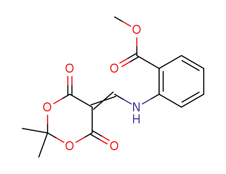 2-[(2,2-DiMethyl-4,6-dioxo-[1,3]dioxan-5-ylideneMethyl)-aMino]-benzoic acid
메틸 에스테르