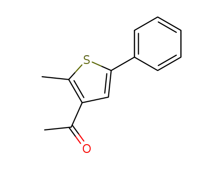Molecular Structure of 40932-63-6 (3-ACETYL-2-METHYL-5-PHENYLTHIOPHENE)