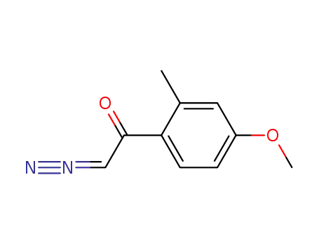 Ethanone, 2-diazo-1-(4-methoxy-2-methylphenyl)-