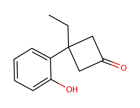 3-ethyl-3-(2-hydroxyphenyl)cyclobutanone