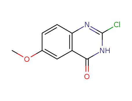 Molecular Structure of 20197-97-1 (2-CHLORO-6-METHOXYQUINAZOLIN-4(3H)-ONE)