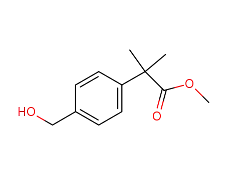 2-(4-hydroxymethylphenyl)-2-methylpropionic acid methyl ester