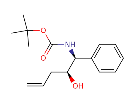 Carbamic acid, [(1S,2S)-2-hydroxy-1-phenyl-4-pentenyl]-,
1,1-dimethylethyl ester