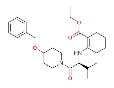N-(2-ethoxycarbonyl)-L-valine 4-(benzyloxy)piperidide