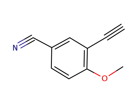 벤조니트릴, 3-에티닐-4-메톡시-(9CI)
