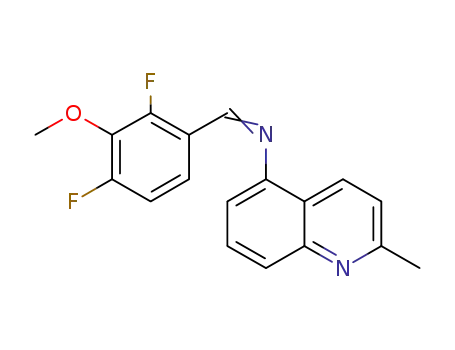 [1-(2,4-difluoro-3-methoxyphenyl)methylene]-2-methylquinolin-5-amine