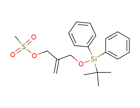 2-(((tert-butyldiphenylsilyl)oxy)methyl)allyl methanesulfonate