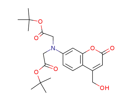 Glycine, N-[2-(1,1-diMethylethoxy)-2-oxoethyl]-N-[4-(hydroxyMethyl)-2-oxo-2H-1-benzopyran-7-yl]-, 1,1-diMethylethyl ester