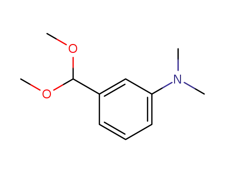 Molecular Structure of 57678-42-9 (m-(N,N-dimethylamino)benzaldehyde dimethylacetal)