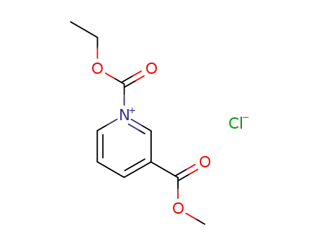 Pyridinium, 1-(ethoxycarbonyl)-3-(methoxycarbonyl)-, chloride