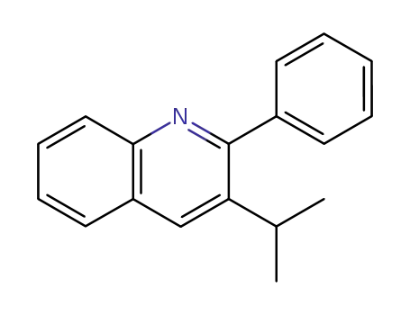Quinoline, 3-(1-methylethyl)-2-phenyl-