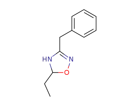 3-benzyl-5-ethyl-4,5-dihydro-1,2,4-oxadiazole