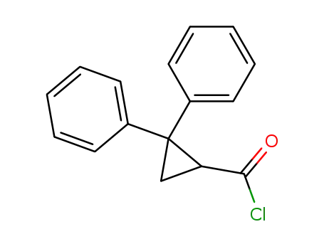 Cyclopropanecarbonyl chloride, 2,2-diphenyl-