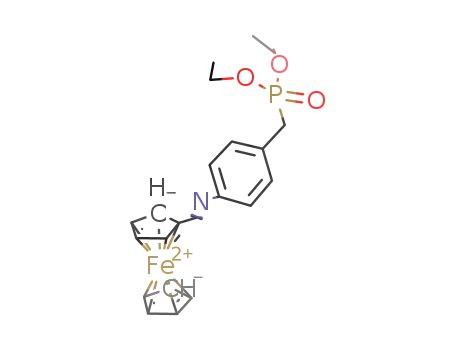 (1-ferrocenyl)imino-benzyldiethylphosphonate