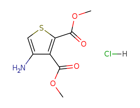 2,3-Thiophenedicarboxylicacid, 4-amino-, 2,3-dimethyl ester, hydrochloride (1:1)