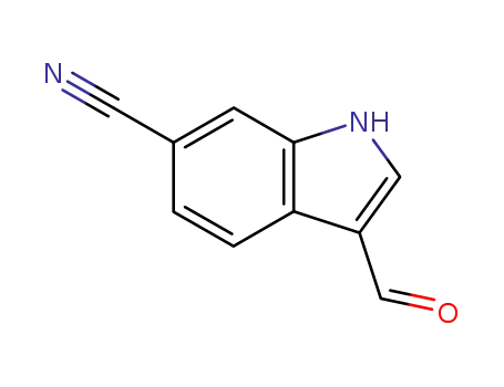 3-formyl-1H-indole-6-carbonitrile