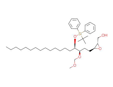(2S,3S,6R,7R)-7-(t-butyldiphenylsilyloxy)-6-methoxymethyloxy-2,3-epoxy-henicosan-1-ol