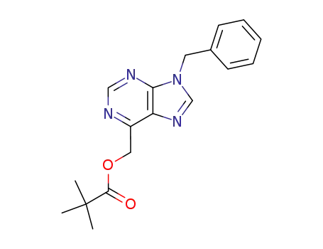 9-benzyl-6-(pivaloyloxymethyl)purine