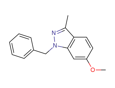 1-benzyl-3-methyl-6-methoxyindazole