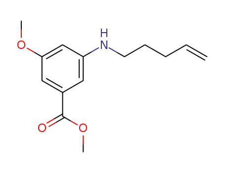 3-methoxy-5-pent-4-enylamino-benzoic acid methyl ester