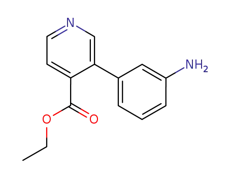 3- (3- 아미노 페닐) -4- 피리딘 카르 복실 산 에틸 에스테르