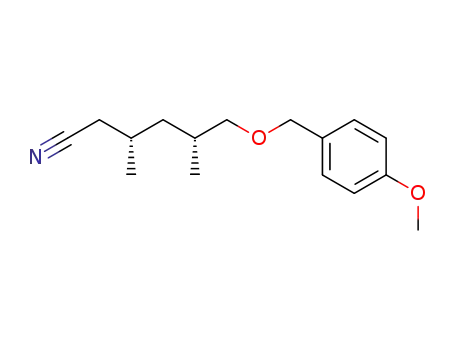 [3S,5R]-6-(4-methoxy-benzyloxy)-3,5-dimethyl-hexanenitrile