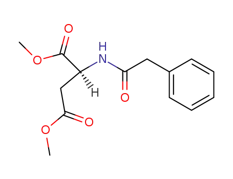 L-Aspartic acid, N-(phenylacetyl)-, dimethyl ester