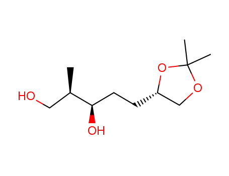 5-(2,2-dimethyl-[1,3]dioxolan-4-yl)-2-methyl-pentane-1,3-diol