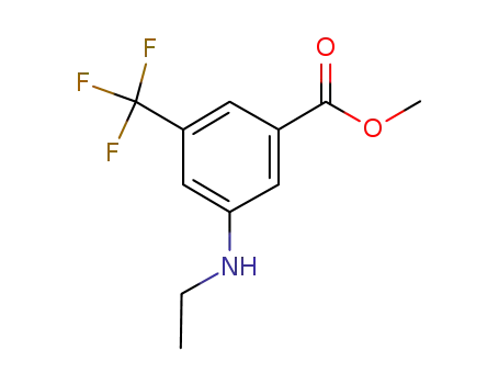Benzoic acid, 3-(ethylamino)-5-(trifluoromethyl)-, methyl ester