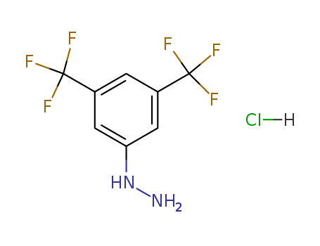 3,5-Bis(trifluoromethyl)phenylhydrazine hydrochloride cas no. 502496-23-3 98%