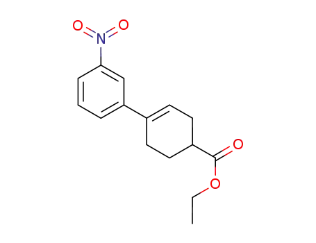 4-(3-nitrophenyl)-3-cyclohexenecarboxylic acid ethyl ester
