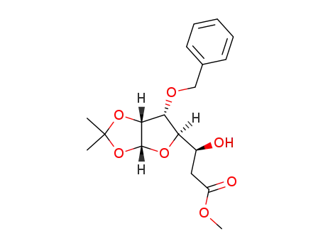 methyl 3-O-benzyl-6-deoxy-1,2-O-isopropylidene-β-L-talo-heptofuranuronate