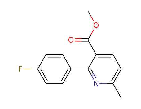 methyl 2-(4-fluorophenyl)-6-methylpyridin-3-carboxylate
