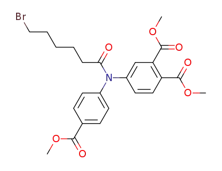 6-bromohexanoic acid N-(4-methoxycarbonylphenyl)-N-(3,4-di(methoxycarbonyl)phenyl)amide