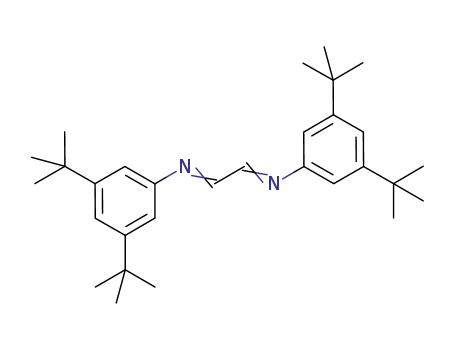 Molecular Structure of 404373-30-4 (Benzenamine, N,N'-1,2-ethanediylidenebis[3,5-bis(1,1-dimethylethyl)-)