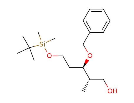 (2S,3R)-3-benzyloxy-5-(t-butyldimethylsiloxy)-2-methylpentanol