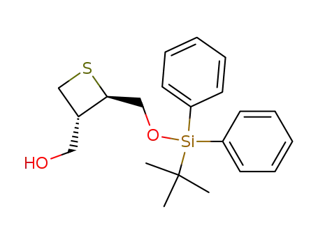 (-)-(2R,3R)-[2-(tert-butyldiphenylsilanyloxymethyl)thietan-3-yl]methanol