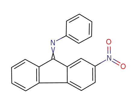 N-[(9E)-2-nitro-9H-fluoren-9-ylidene]aniline