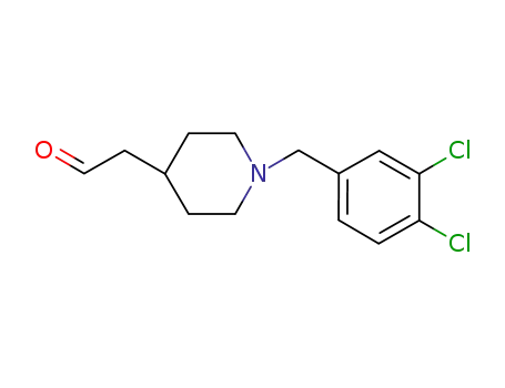 4-Piperidineacetaldehyde, 1-[(3,4-dichlorophenyl)methyl]-