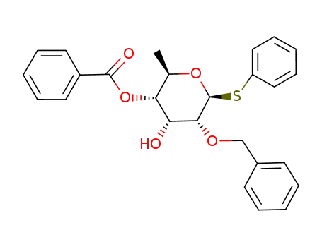 phenyl 4-O-benzoyl-2-O-benzyl-6-deoxy-1-thio-β-D-allopyranoside