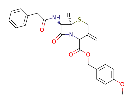 4-methoxybenzyl 7β-phenylacetamido-3-methylenecepham-4-carboxylate