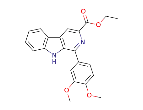 ethyl 1-(3,4-dimethoxyphenyl)-9H-pyrido[3,4-b]-indole-3-carboxylate