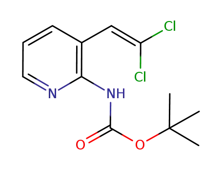 [3-(2,2-dichlorovinyl)pyridin-2-yl]carbamic acid tert-butyl ester