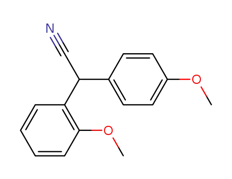 2-(2-methoxyphenyl)-2-(4-methoxyphenyl)acetonitrile
