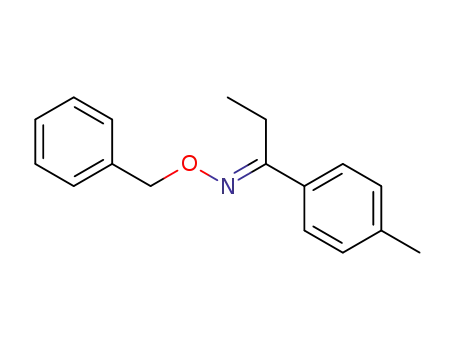 (E)-1-(4-methylphenyl)propanone O-benzyl oxime