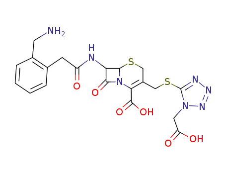 Molecular Structure of 60925-61-3 (Ceforanide)