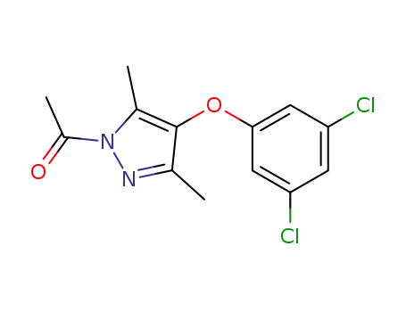 1H-Pyrazole, 1-acetyl-4-(3,5-dichlorophenoxy)-3,5-dimethyl-